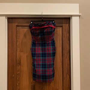 Vineyard Vines strapless cocktail dress